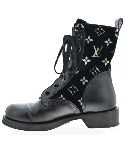 ルイヴィトン ロングブーツ 36 1/2 - 黒