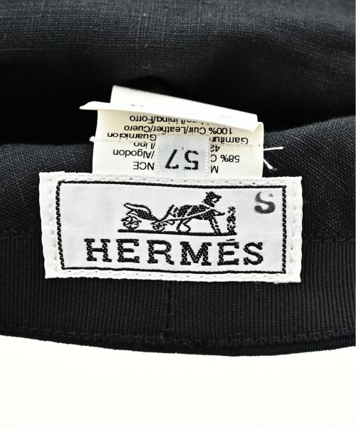 HERMES エルメス ハンチング・ベレー帽 レディース 【古着】【中古】_3