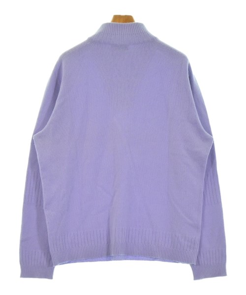 HERMES 100%カシミヤ 紫セーター HERMES エルメス ニット・セーター メンズ 【古着】【中古】