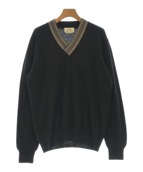 エルメス　ニット　L HERMES - 美品 エルメス HERMES ニット セーター ドライバーズニット