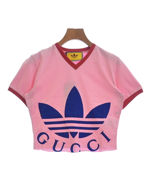 ゲス レディース Tシャツ トップス FLOWER TRIANGLE TEE - Print