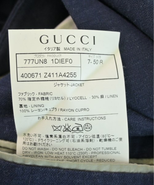 GUCCI グッチ テーラードジャケット メンズ 【古着】【中古】_3