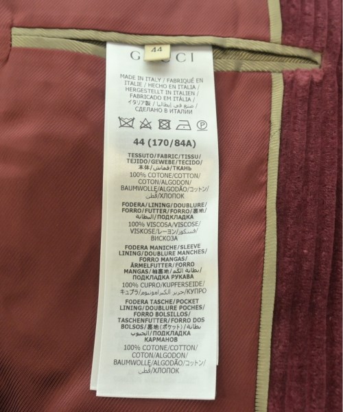 GUCCI グッチ テーラードジャケット メンズ 【古着】【中古】