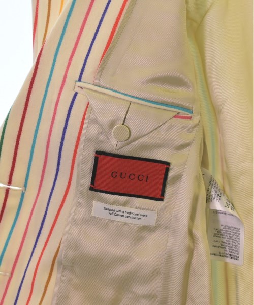 GUCCIグッチ テーラードジャケット レディース　イエロー　42 GUCCIグッチ テーラードジャケット レディース イエロー 42 楽天