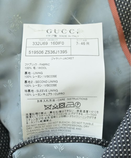 GUCCI グッチ テーラードジャケット メンズ 【古着】【中古】_3