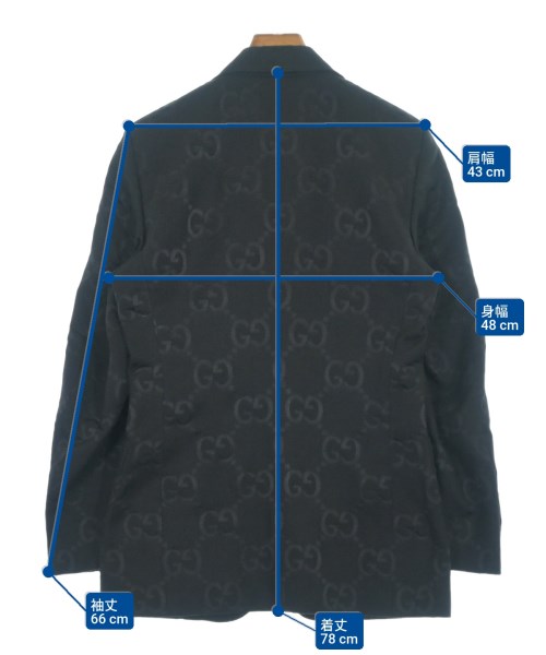 GUCCI グッチ テーラードジャケット メンズ 【古着】【中古】_5