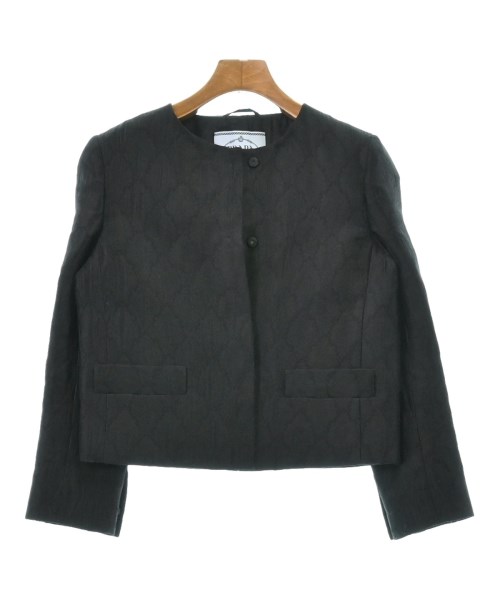 PRADA プラダ ノーカラージャケット レディース 【古着】【中古】 ノーカラージャケット・コート