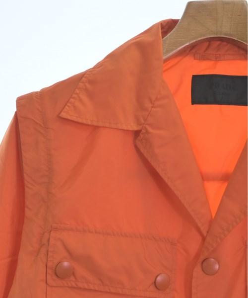 prada 2018年製 マウンテンパーカー オレンジ Prada Linea Logo Stripe Linea Rossa 2018 Tech Orange Jacket | eBay