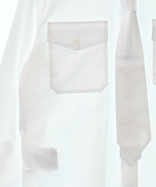 PRADA ドレスシャツ レディース プラダ 中古　古着 PRADA（シャツ⁄ブラウス(長袖⁄七分) ・ ホワイト⁄白色系）のフリマ