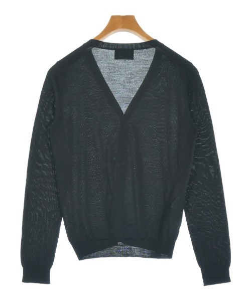 【極美品】PRADA プラダ ナイロン ウール切替 カーディガン 46 黒 極美品【未使用級】PRADA プラダ ナイロン ウール切替