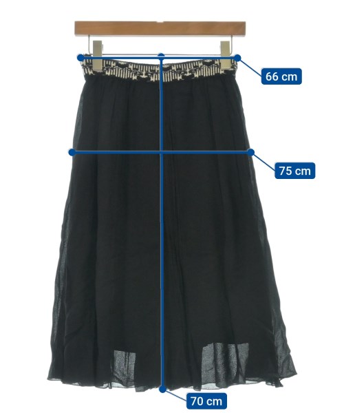 【PRADA】ひざ丈スカート PRADA プラダ ひざ丈スカート レディース 【古着】【中古】
