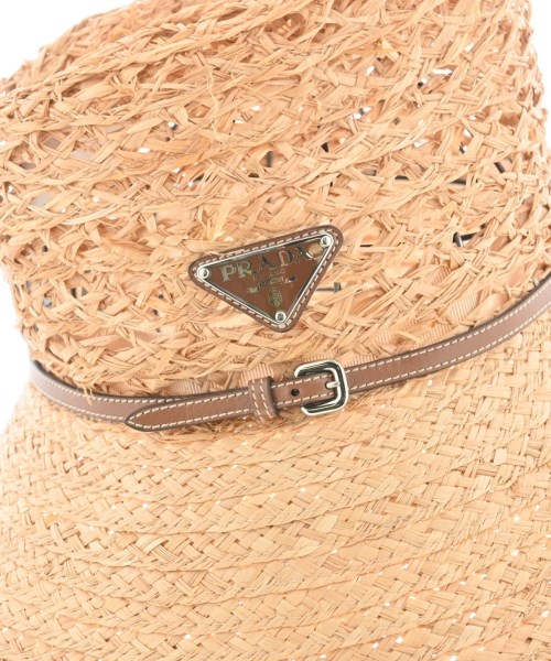 PRADA プラダ ストローハット レディース 【古着】【中古】