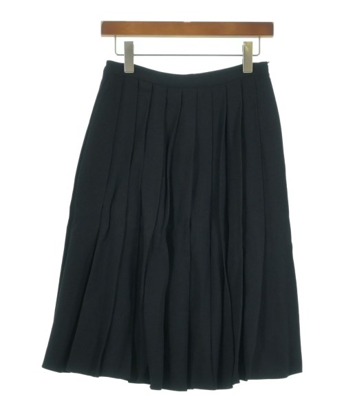 【美品】PRADA プラダ フレア スカート プリーツ ひざ丈 秋冬物 38 PRADA プラダ ひざ丈スカート レディース 【古着】【中古】