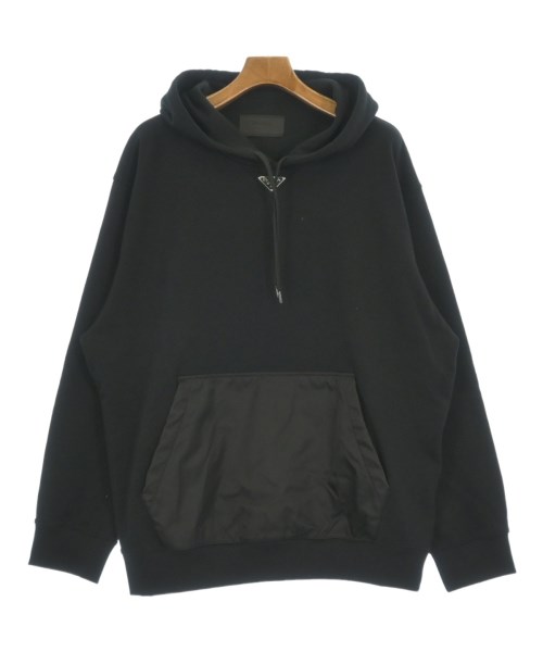 プラダ メンズ パーカー プラダ PRADA トライアングルロゴフーデッド