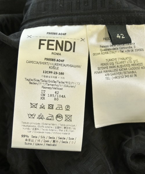 FENDI フェンディ カジュアルシャツ メンズ 【古着】【中古】