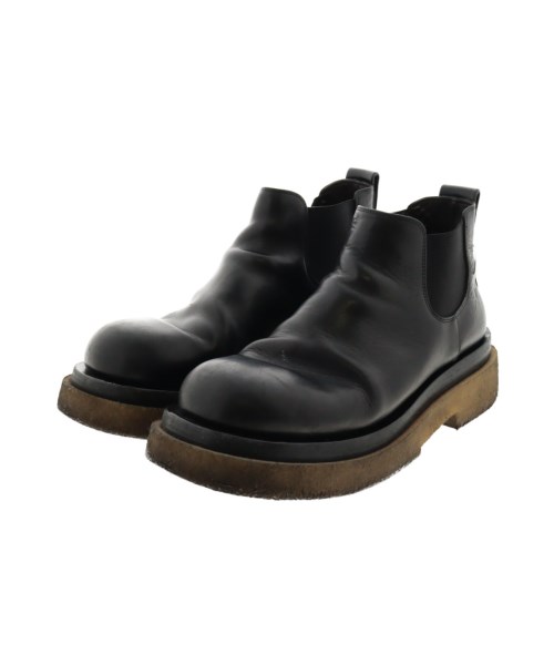 中古】BOTTEGA VENETA チゼル アンクルブーツ サイドゴア レザー