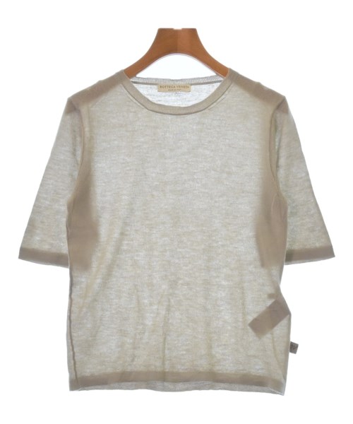 BOTTEGA VENETA ニット・セーター S 白x緑(総柄) 【古着】【中古  