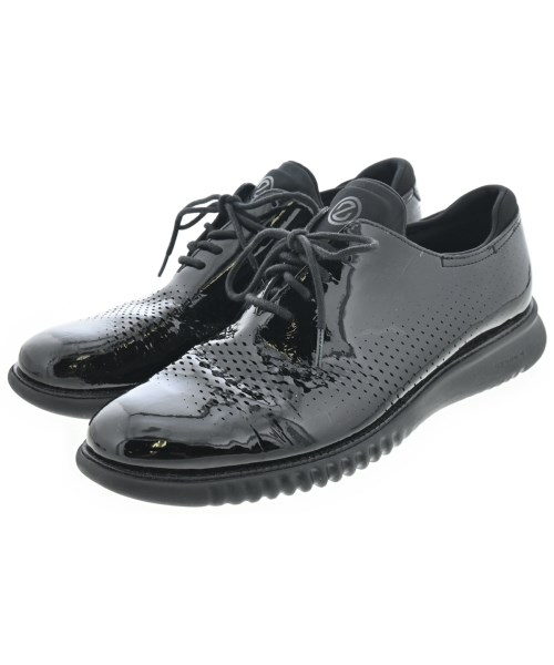 未使用　COLE HAAN ブラック ドレスシューズ COLE HAAN コールハーン ビジネス・ドレスシューズ メンズ 【古着