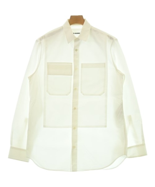 JIL SANDER - JIL SANDER ジルサンダー カジュアルシャツ 38(S位) 白 【古着】【中古】 JIL SANDER カジュアルシャツ メンズ（JIL SANDER ジルサンダー