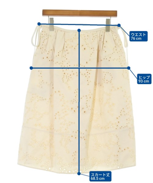 JIL SANDER ジルサンダー ひざ丈スカート レディース 【古着】【中古】