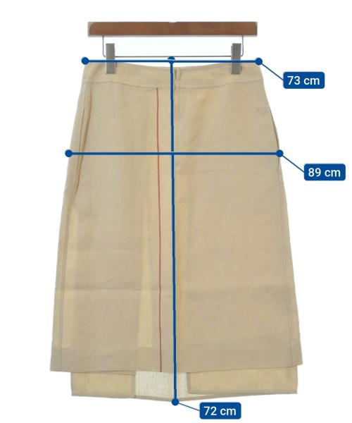 JIL SANDER ジルサンダー ひざ丈スカート レディース 【古着】【中古】_7