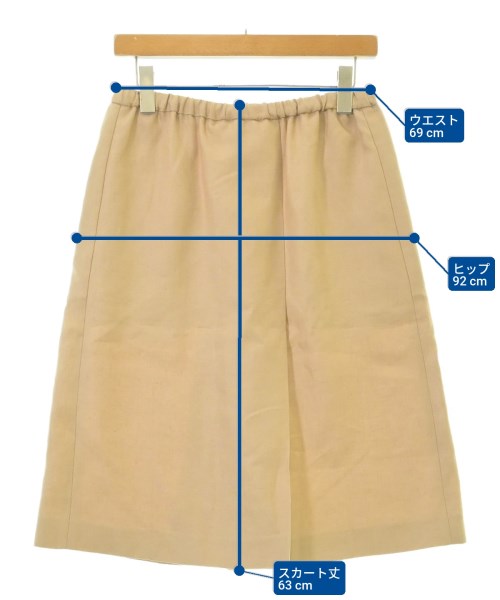 JIL SANDER ジルサンダー ひざ丈スカート レディース 【古着】【中古】_6