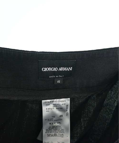 GIORGIO ARMANI ジョルジオアルマーニ スラックス レディース 【古着