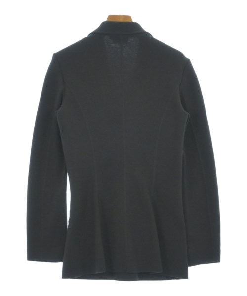 D321 ジョルジオアルマーニ レディース ノーカラージャケット 美品 2XL GIORGIO ARMANI ジョルジオアルマーニ ジャケット レディース
