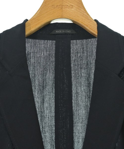 極美品 現行 ジョルジオアルマーニ アンコン テーラードジャケット 黒 Giorgio Armani】 テーラードジャケット 美品) ジョルジオアルマーニ