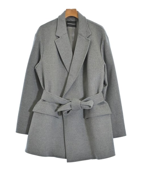 EMPORIO ARMANI グレー コート L EMPORIO ARMANI エンポリオアルマーニ