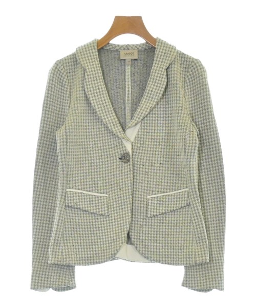 ARMANI COLLEZIONI アルマーニコレツォーニジャケット レディース ARMANI COLLEZIONI - アルマーニ コレツォーニ ツイードジャケット