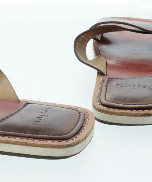 最新作 定価17.1万円 ベルルッティ シャドウ スクリットレザー サンダル