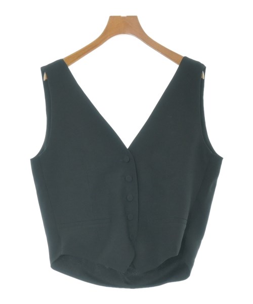 NINA RICCI ニナリッチ ベスト XS 黒 【古着】【中古】【送料無料】 NINA RICCI ニナリッチ ベスト レディース 【古着】【中古】の通販はau