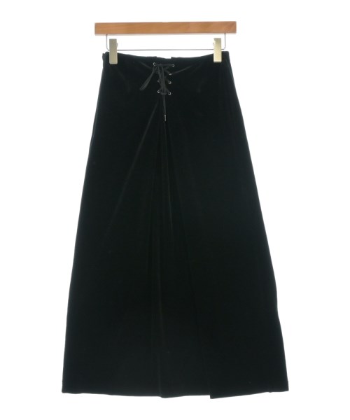 【viviです】yoshie inaba　スカート　黒 viviです】yoshie inaba スカート 黒 楽天市場】ヨシエイナバ スカート