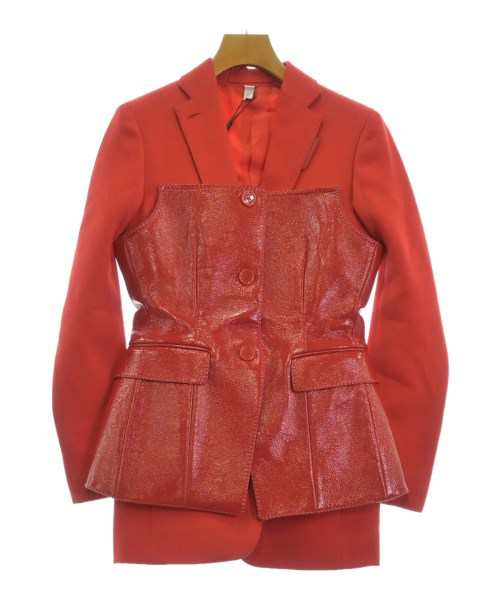Burberry】3B レザー テーラードジャケット （Burberry】3B