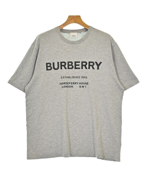 バーバリーロンドン BURBERRY LONDON カットソー グレー系 54871 BURBERRY London バーバリーチェック 半袖シャツ ベージュ M 中古