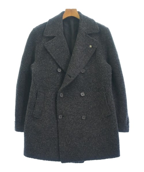 Yohji Yamamoto REGULATION 黒 ピーコート REGULATION Yohji Yamamoto Coat (Other) Black 1(Approx. XS