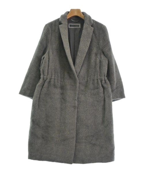 美品 ファビアナフィリッピ シルクカシミヤ チェック柄ダブルフェイス