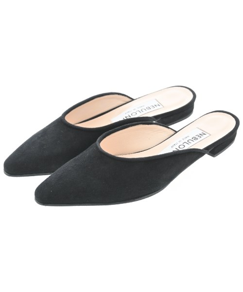 美品】ネブローニ NEBULONI E. スエード プレーンパンプス ネブローニ