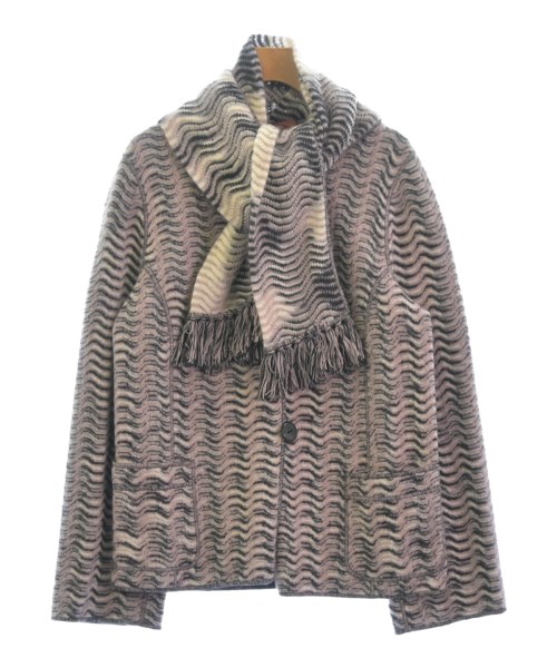 MISSONI ミッソーニ ノーカラージャケット レディース 【古着】【中古】