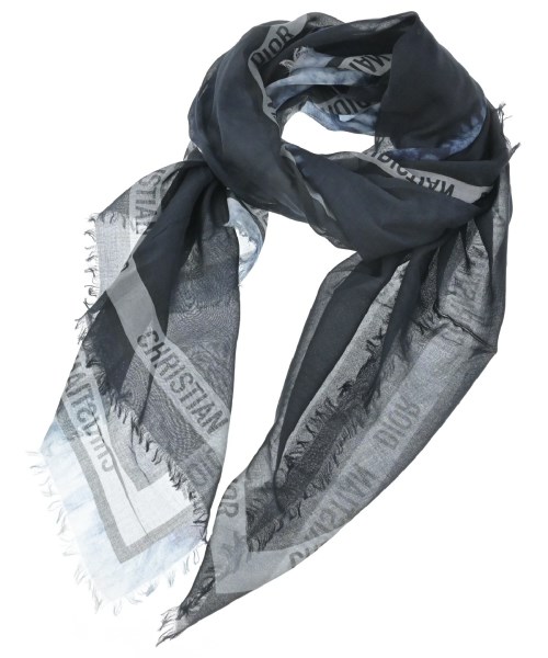 人気　 DIOR ショール　マフラー　大判　ストール DIOR☆Dior Camo Papillon カシミア100％ ショール☆関税込み