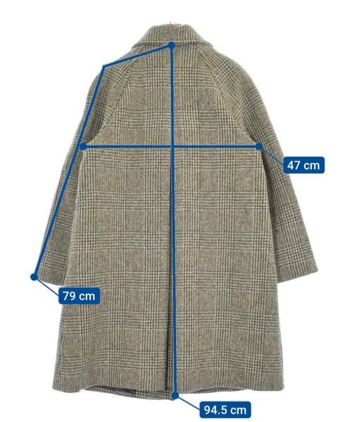 新品同様★MaxMaraマックスマーラウイークエンド★麻リネン１００％★衿＆裾ギャザー入り★ブラウンワンピース★３８サイズ WEEK END Max Mara トップス ウィークエンド マックスマーラ