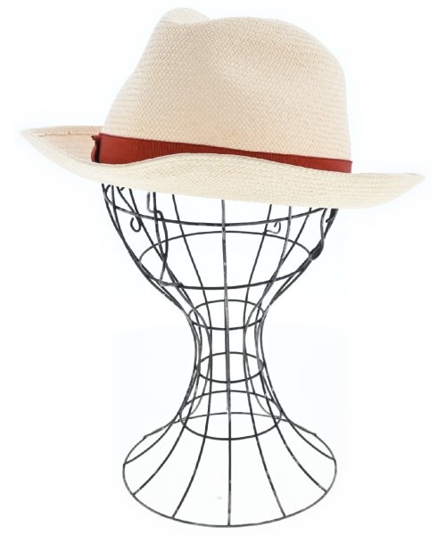 Borsalino ボルサリーノ ストローハット レディース 【古着】【中古】の通販は