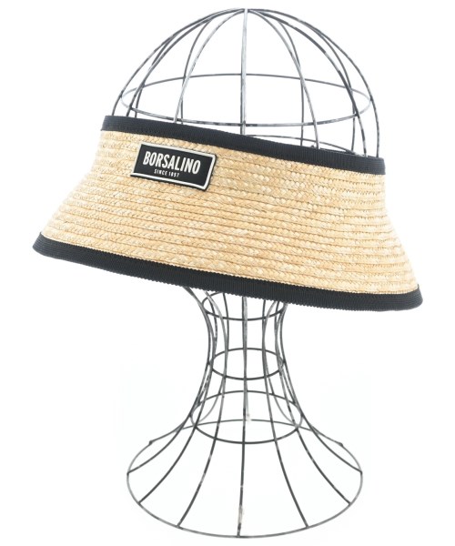 Borsalino ボルサリーノ ストローハット メンズ 【古着】【中古】