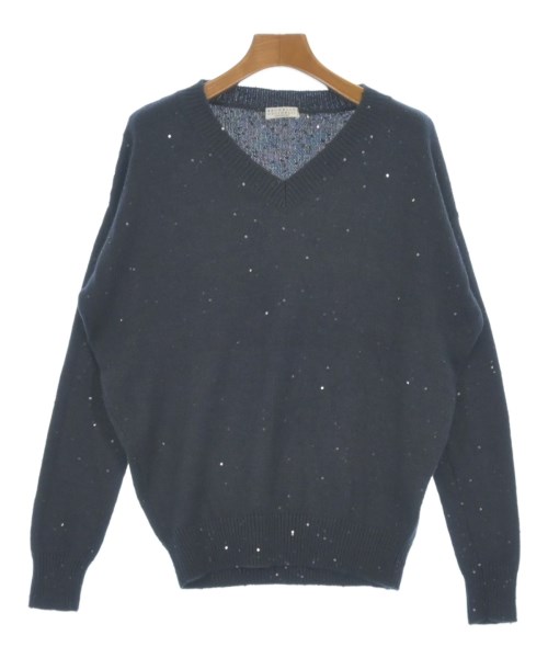 古着 Brunello Cucinelli ブルネロクチネリ イタリア製 長袖 Vネック