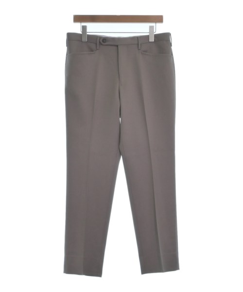 Zephyren ゼファレン WIDE SLACKS BROWN CHECK