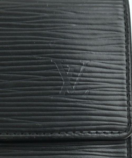 中古・古着通販】LOUIS VUITTON (ルイ ヴィトン) コインケース ブラック｜ブランド・古着通販 トレファク公式【TREFAC FASHION】スマホサイト LOUIS VUITTON ルイヴィトン 財布・コインケース - 黒 【古着】【中古】