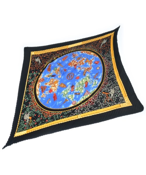 エルメス バンダナ シルクバンダナ 《アニマル・バンダナ》 - ブルー