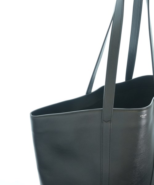 セリーヌ CELINE バッグ トートバッグ レザー ダークブラウン - 美品 セリーヌ CELINE ラゲージ マイクロショッパー トートバッグ バッグ