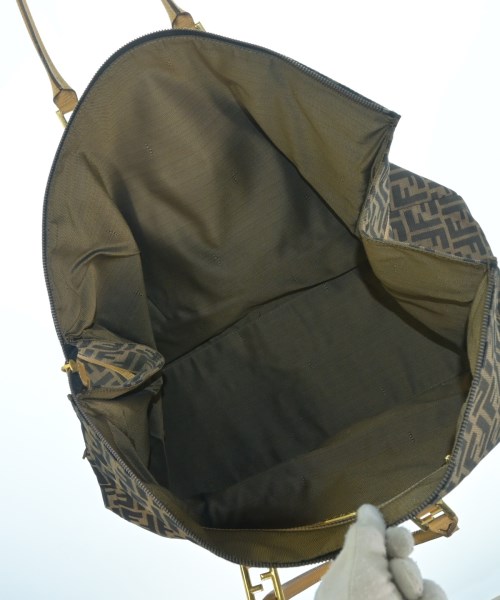 ○ダンヒル Dunhill コットンキャンバス 牛革 トートバッグ L3H188A